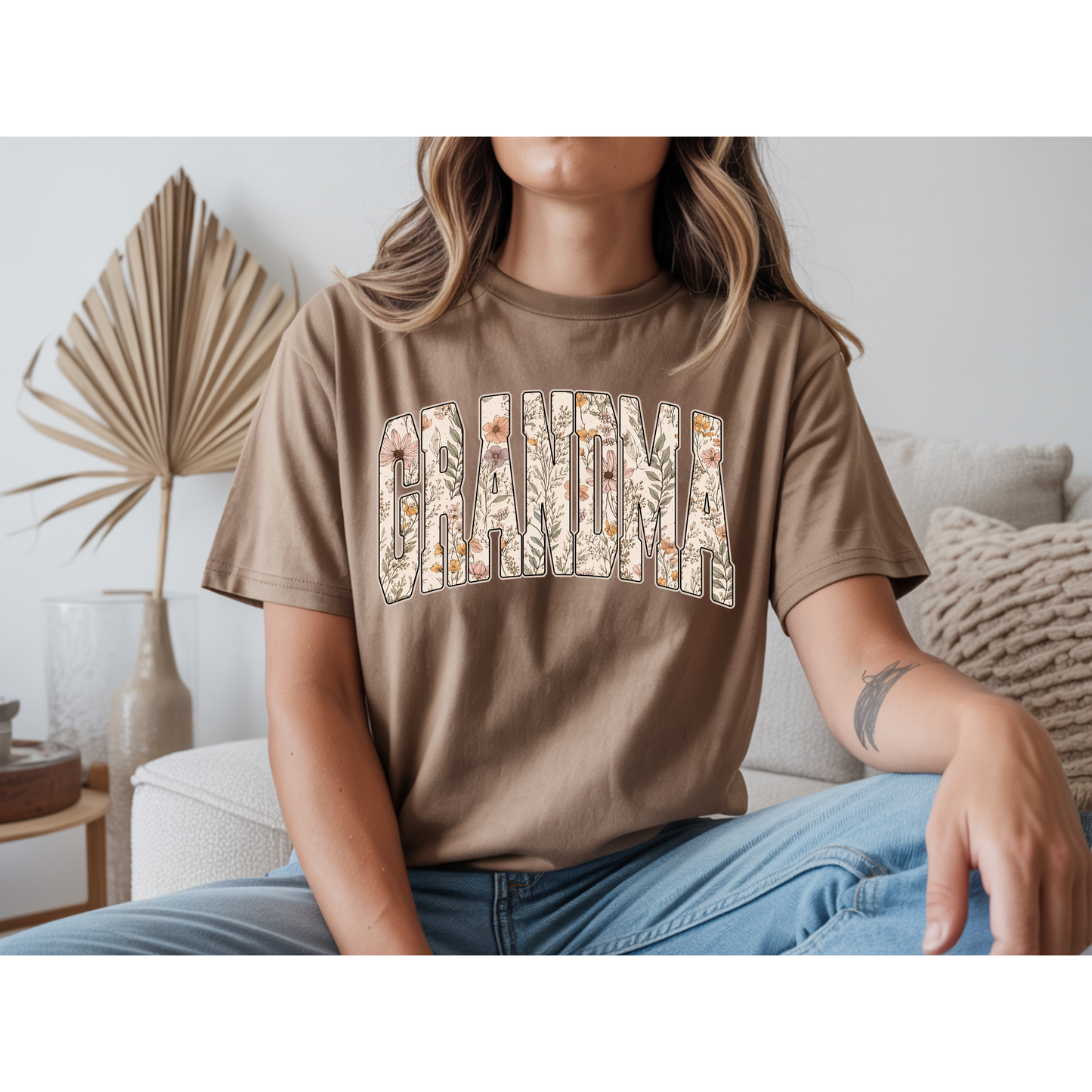 Wildflower Grandma Tee