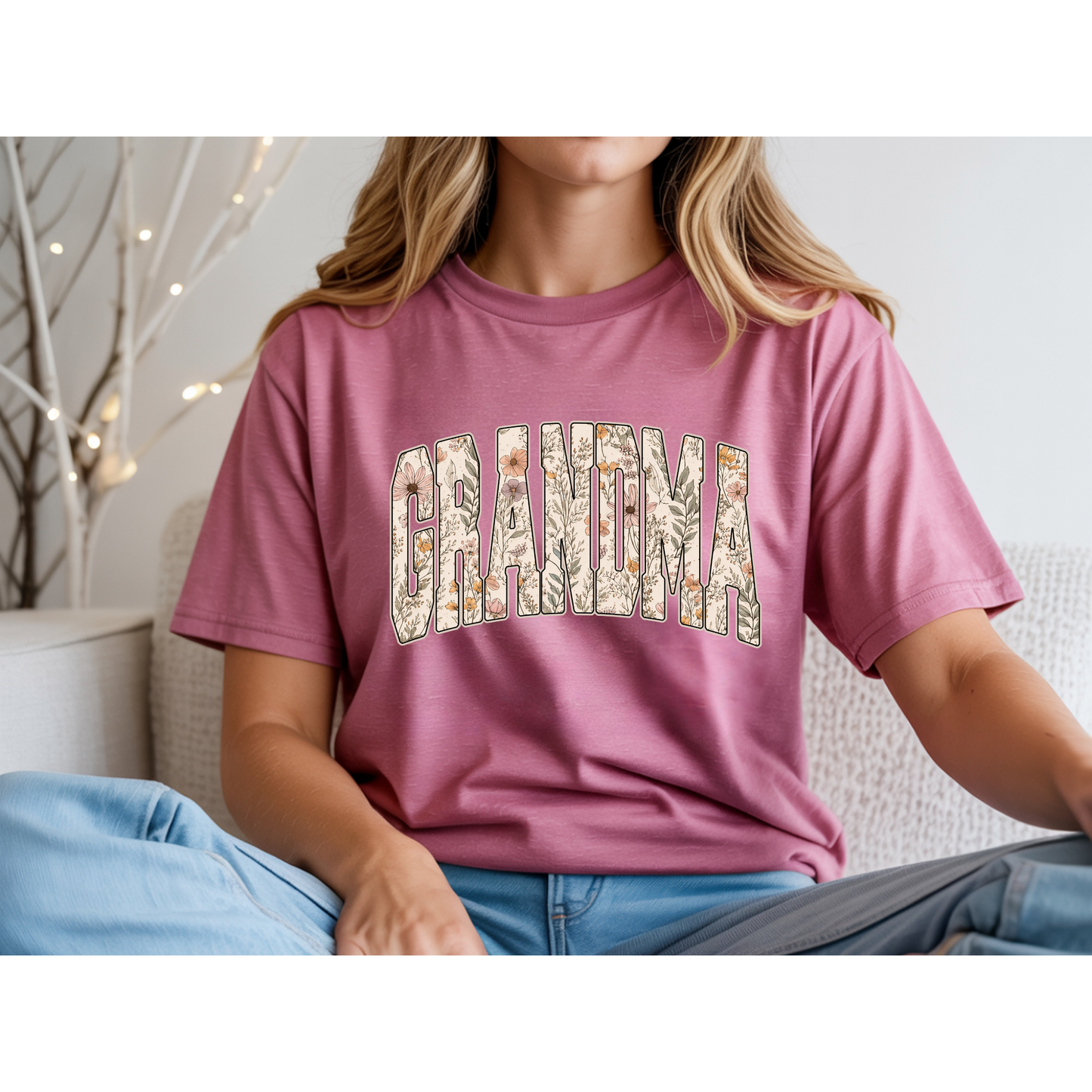 Wildflower Grandma Tee