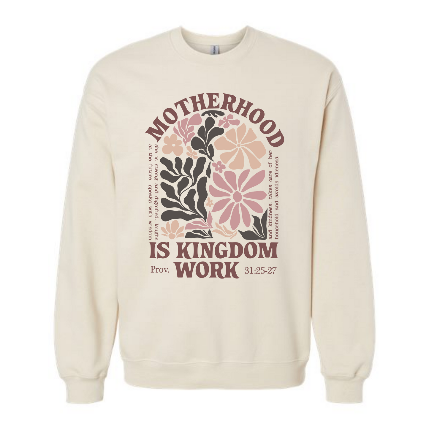 Motherhood is Kingdom Work Crewneck
