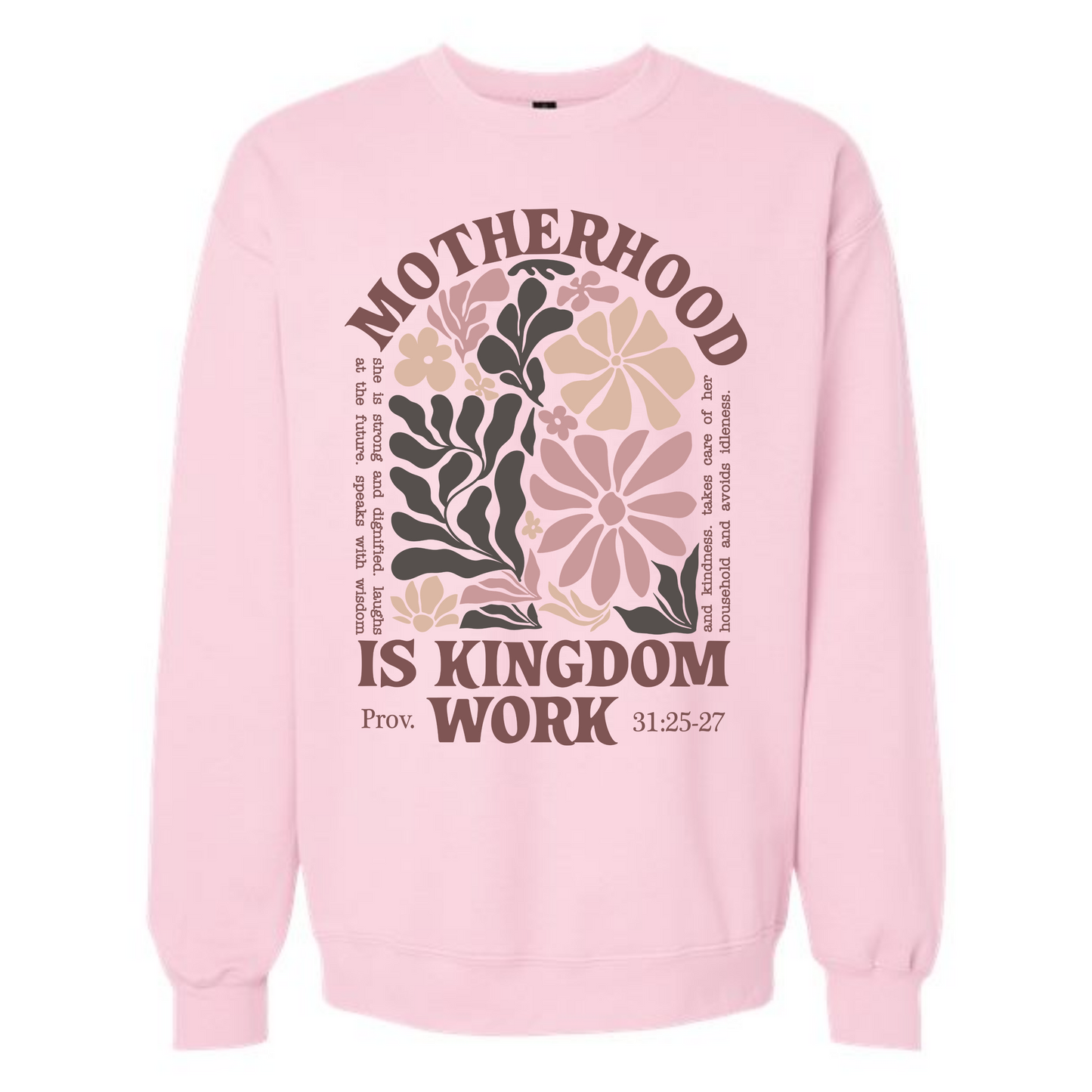 Motherhood is Kingdom Work Crewneck