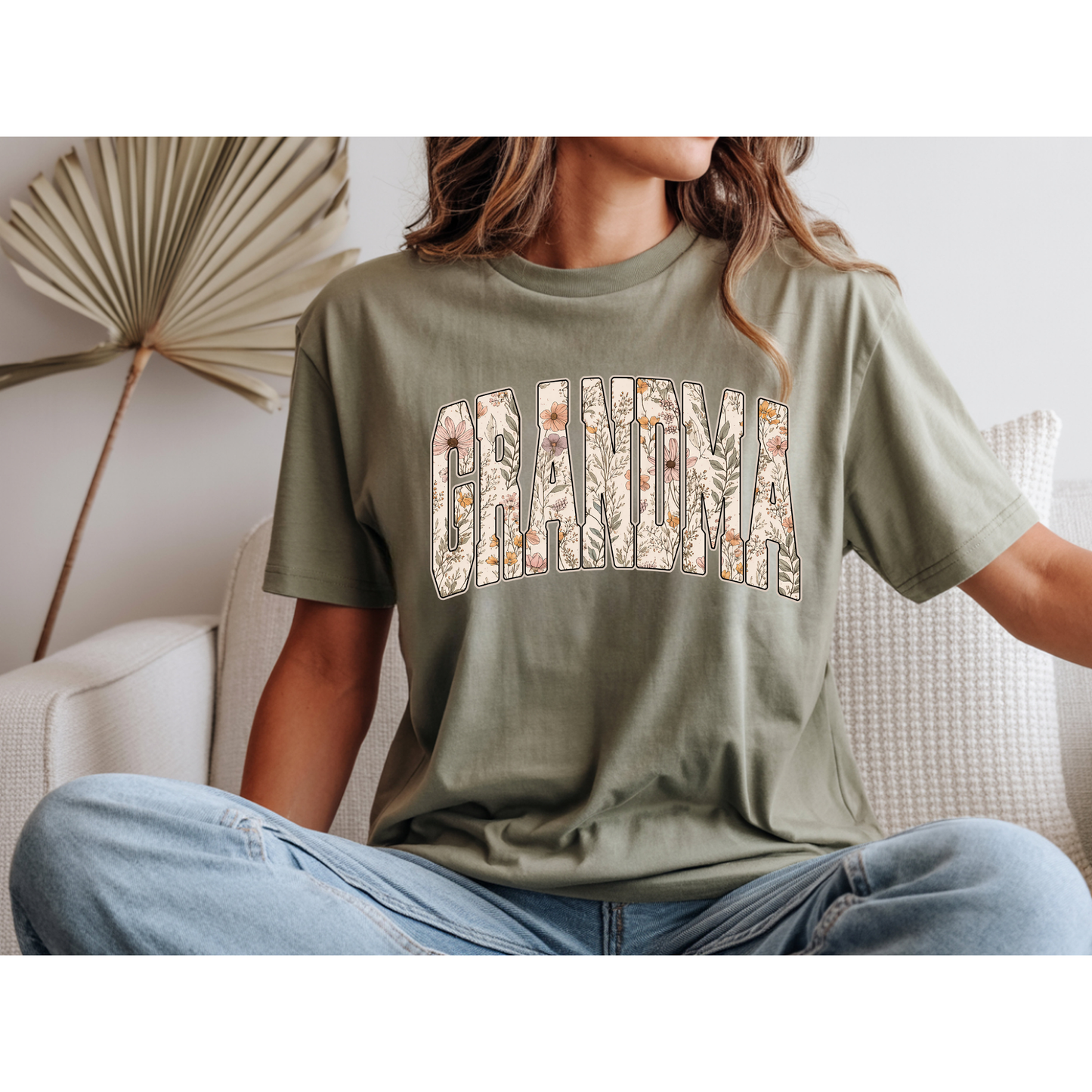 Wildflower Grandma Tee
