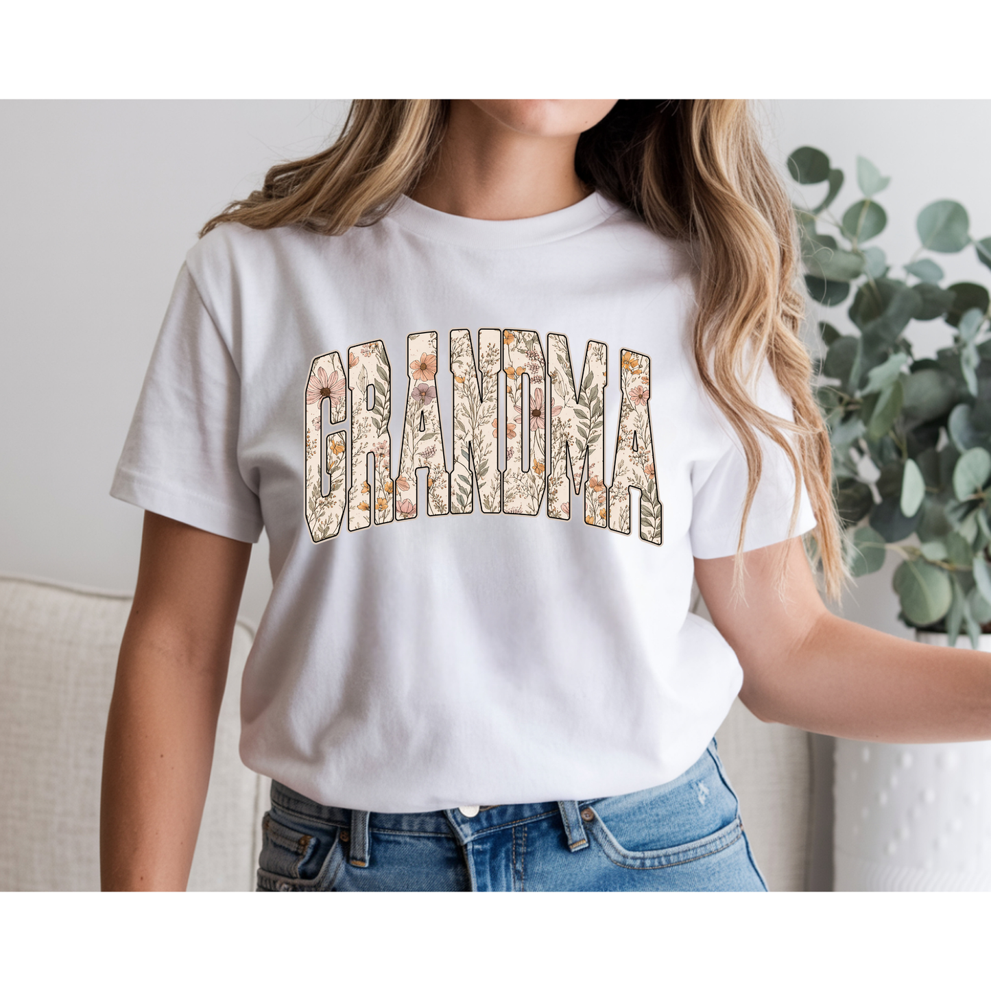 Wildflower Grandma Tee