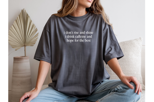 Tired Mom Club - Caffeine & Hope T-Shirt