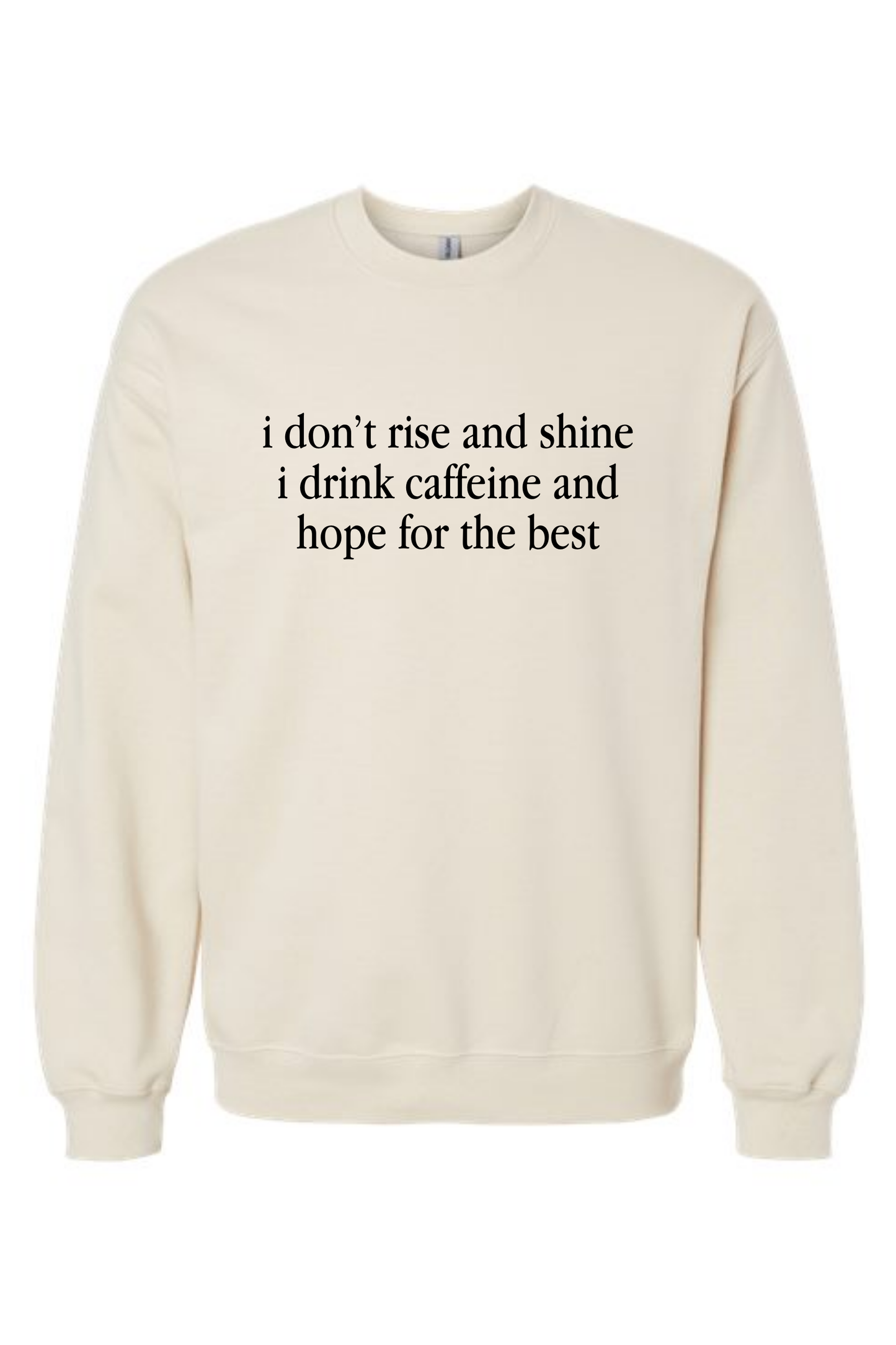 Tired Mom Club - Caffeine & Hope Crewneck