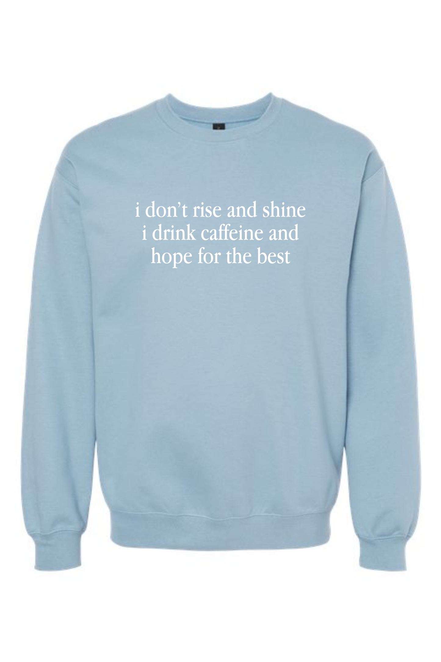 Tired Mom Club - Caffeine & Hope Crewneck