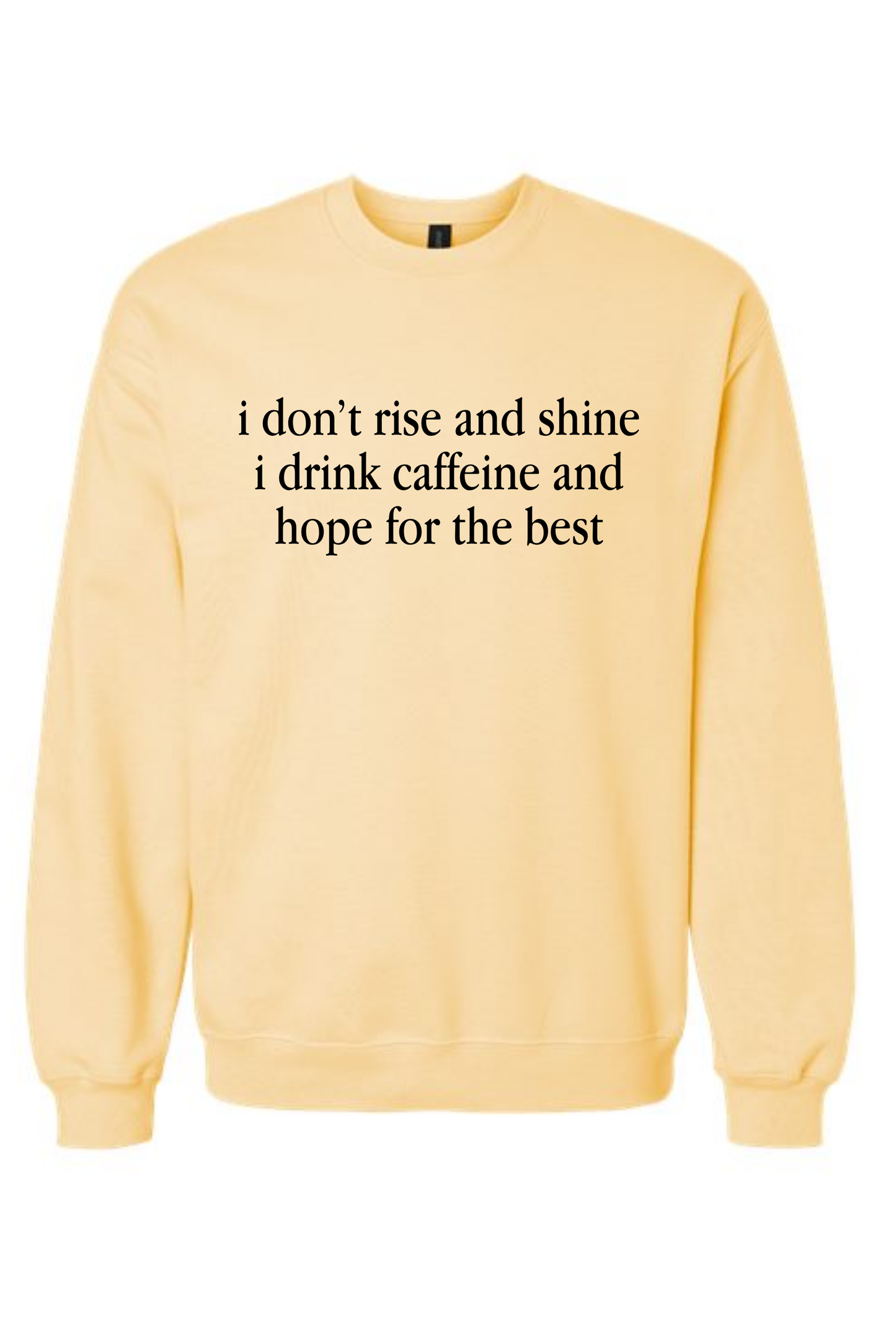 Tired Mom Club - Caffeine & Hope Crewneck